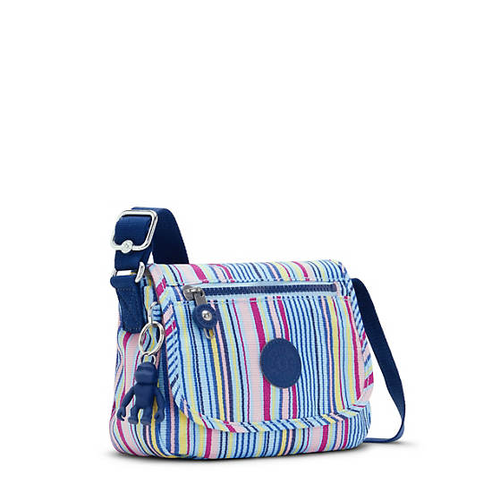 Sac Mini Kipling Sabian Classiche Printed Crossbody Bleu | FR 1875XY